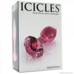 Üveg fenékdugó ékkővel Icicles No 79