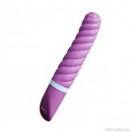 Édes és finom spirális szilikon vibrátor, Papaya Toys